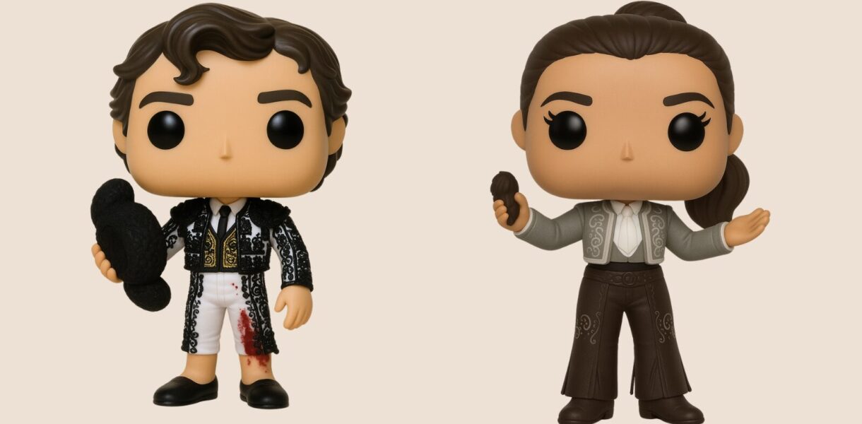 Lea Vicens et Sébastien Castella en figurines Pop